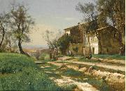 Antonio Mancini, The outskirts of Nice